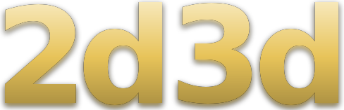 2d 3d logo